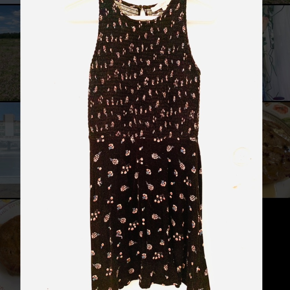 Ditsy floral mini dress Loft